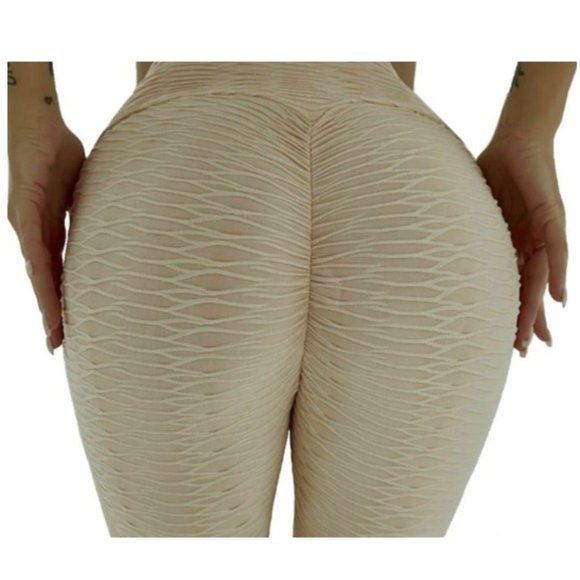 Ruched Scrunch Butt Seasum Leggings M - Picture 1 of 3
